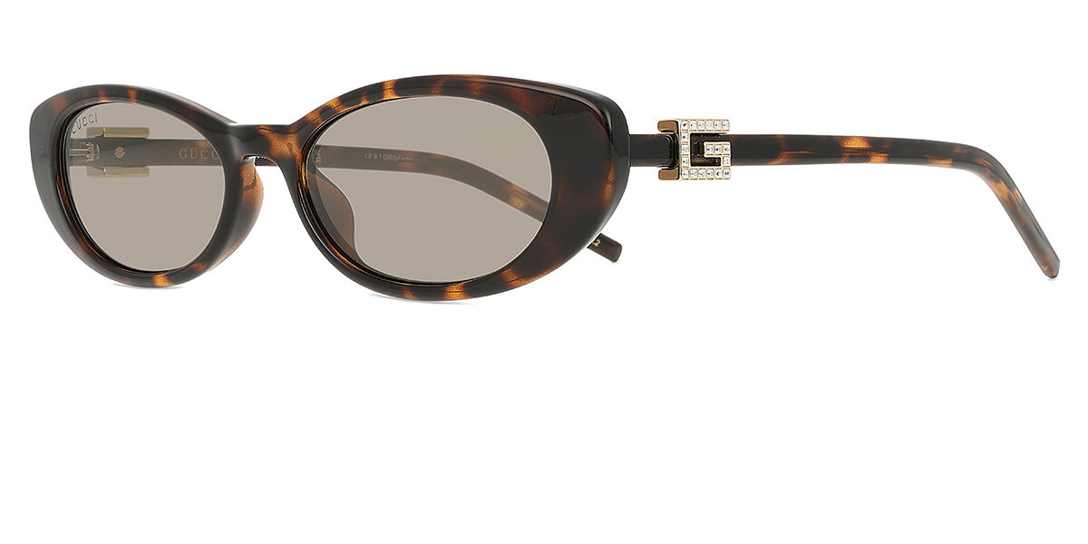 Gucci GG1680S 003 Cat Eye Tortoise Sunglasses | SmartBuyGlasses US