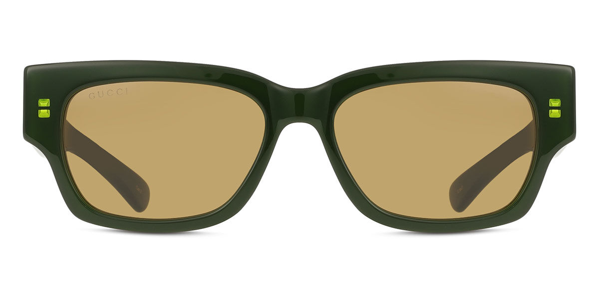 Gucci GG1794S 004 Square Green Sunglasses | SmartBuyGlasses US