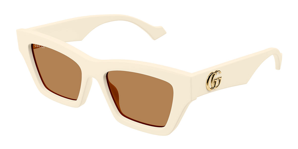 Gucci White Sunglasses – 100% UV Protection & Free Shipping