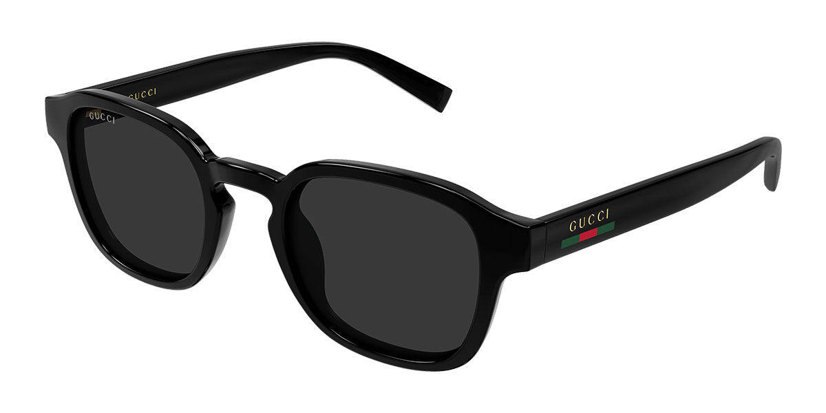 Gucci GG0965SA Asian Fit 001 Square Black Sunglasses