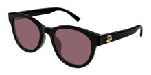 Gucci GG0517S 009 Oval Burgundy Sunglasses | SmartBuyGlasses US display picture 2