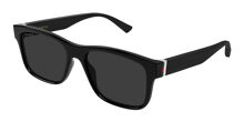 Gucci GG1640SA Asian Fit 001 Square Black Sunglasses  display picture 3