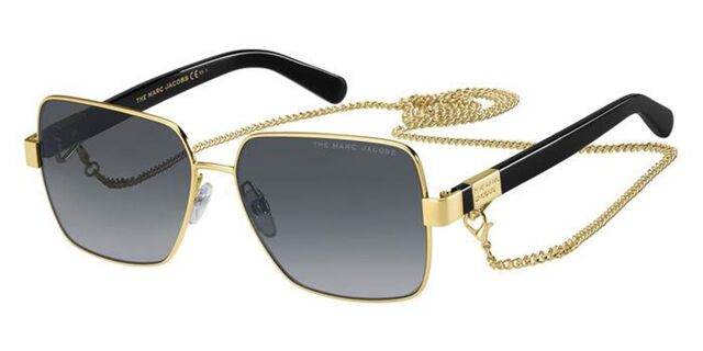 Marc Jacobs MARC 495/S J5G/9O Square Gold Sunglasses  display picture 1