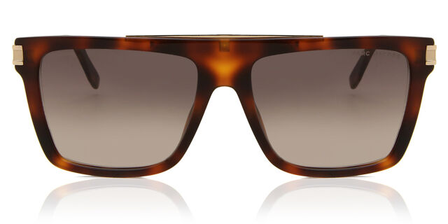 Marc Jacobs MARC 568/S Unisex Tortoise  Shell  Havana 2 Sunglasses Marc Jacobs Tortoiseshell Marc 568/S Sunglasses In 005l  main image 4