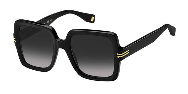 Marc Jacobs MJ 1034/S RHL/9O Square Black Sunglasses  display picture 2