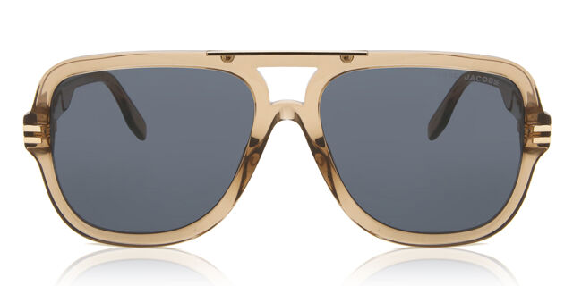 Marc Jacobs MARC Aviator 136/S Sunglasses Brown Marc by Marc Jacobs MMJ 136/S Sunglasses | MMJ 136/S by Rem  main image 4