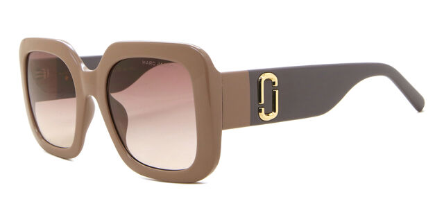 Marc Jacobs MARC 647/S 690/HA Square Beige Brown Sunglasses  display picture 1