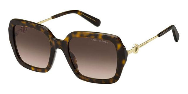 Marc by Marc Jacobs tortoise sunglasses Marc Jacobs Oversize Round Sunglasses Brown Tortoise Shell  main image 3
