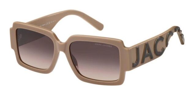 Marc Jacobs MARC 693/S NOY/HA Rectangle Nude Brown  display picture 1