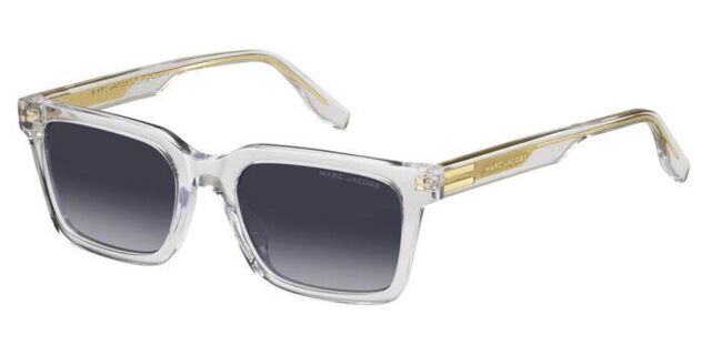 Marc Jacobs Clear Frame Sunglasses with Yellow Case and Gray Lenses Marc Jacobs Sunglasses MARC-787-S 900/HA main image 4