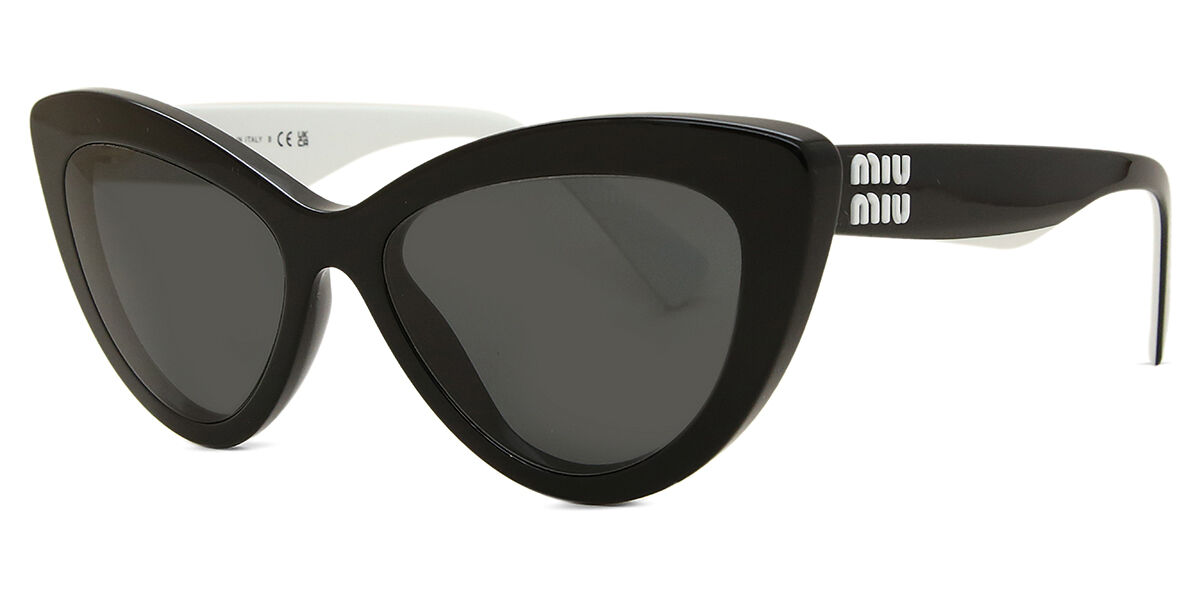 Miu Miu MU04YS 10G5S0 Cat Eye Black Sunglasses | SmartBuyGlasses US