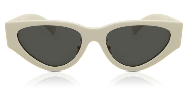 Miu Miu MU03ZS 1425S0 Cat Eye White Sunglasses  display picture 3