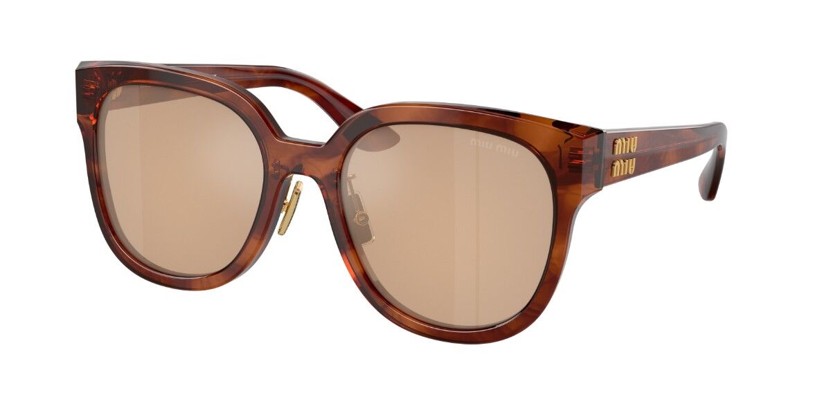 MIU MIU スクエア サングラス MU01ZS 1AB5S0 Miu Miu MU01ZS 1AB5S0 Square Black Sunglasses | SmartBuyGlasses US