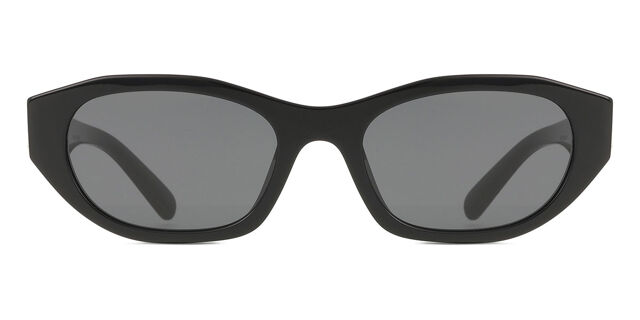 Miu Miu MUA03S 16K08Z Oval Black Sunglasses | SmartBuyGlasses US display picture 3