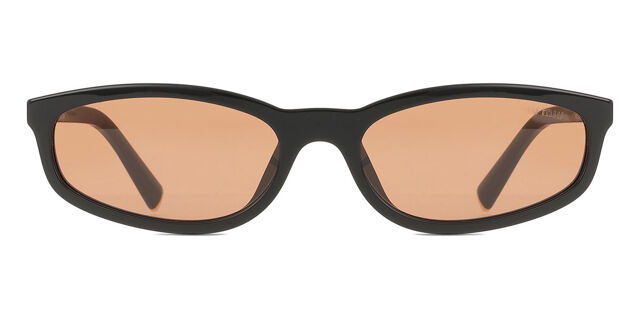 Miu Miu Women’s Sunglasses Black Brown Rectangle Frames MUA06S 16K10I NEW Miu Miu MU A06S 16K10I Sunglasses - US main image 3