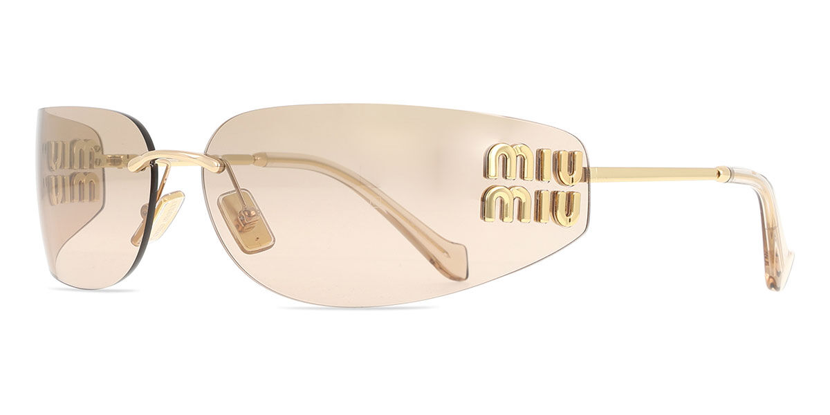 美品 miumiu sunglasses gold star case Miu Miu MU 10YS 1AB5D1 56 Sunglasses | Bassol Optic United States