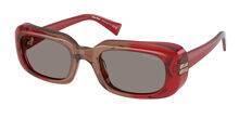 Miu Miu MUA53S 26C09Z Rectangle Old Gold Sunglasses  display picture 1