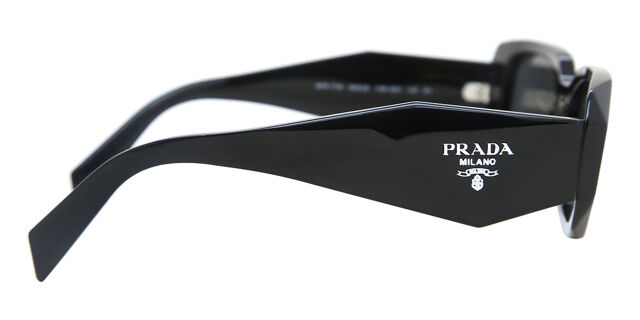 Prada PR 17WS Symbole 1AB5S0 Rectangle Shiny Black  display picture 1