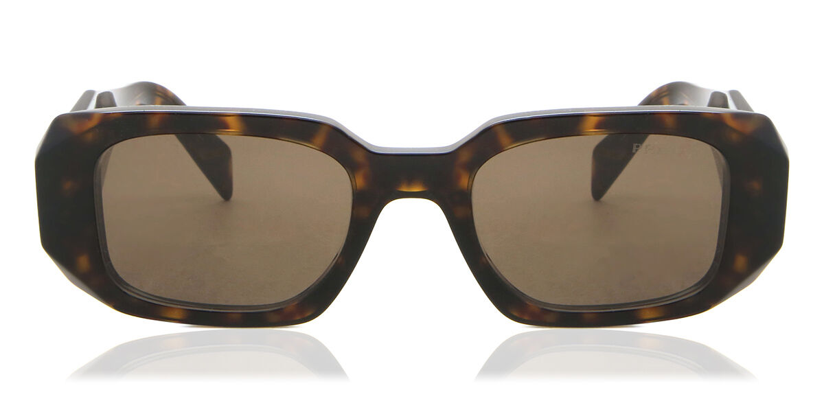 PRADA サングラス べっこう 2AU8C1 Prada PR 17WS Symbole 2AU8C1 Rectangle Tortoise Sunglasses