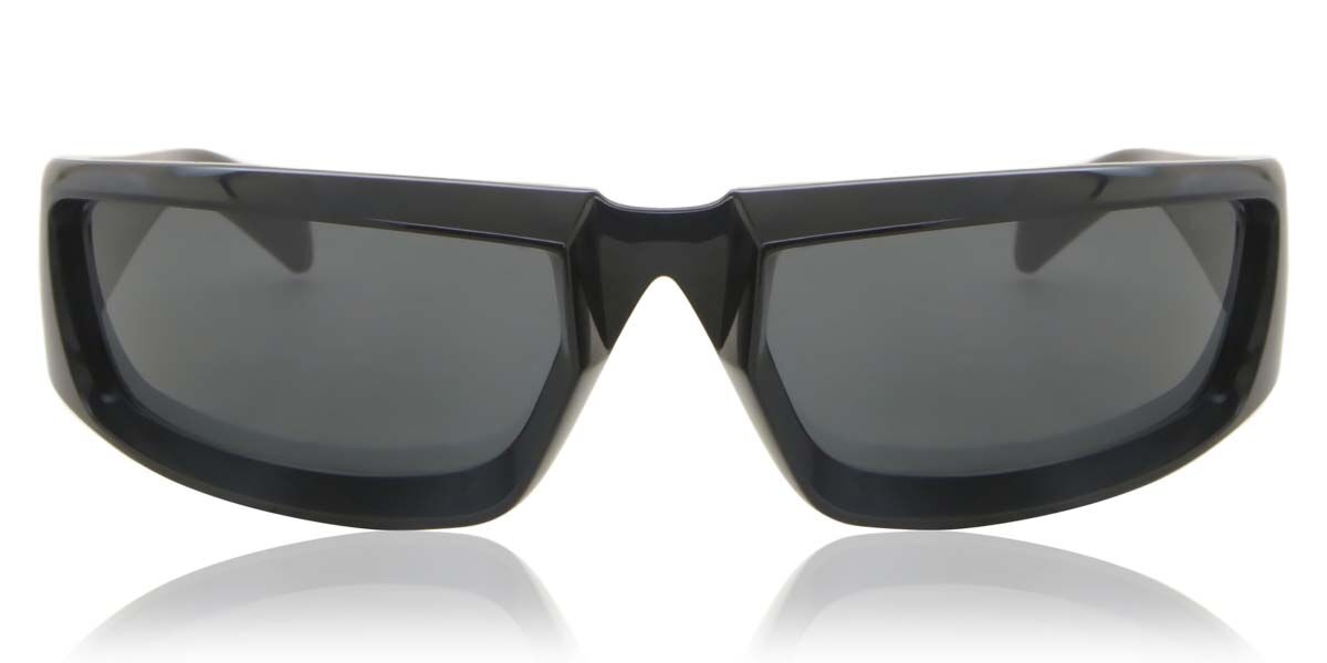 Prada PR 25YS 1AB5S0 Rectangle Black Sunglasses | SmartBuyGlasses US