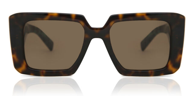 Prada PR 23YS 2AU06B Square Tortoise Sunglasses  display picture 3