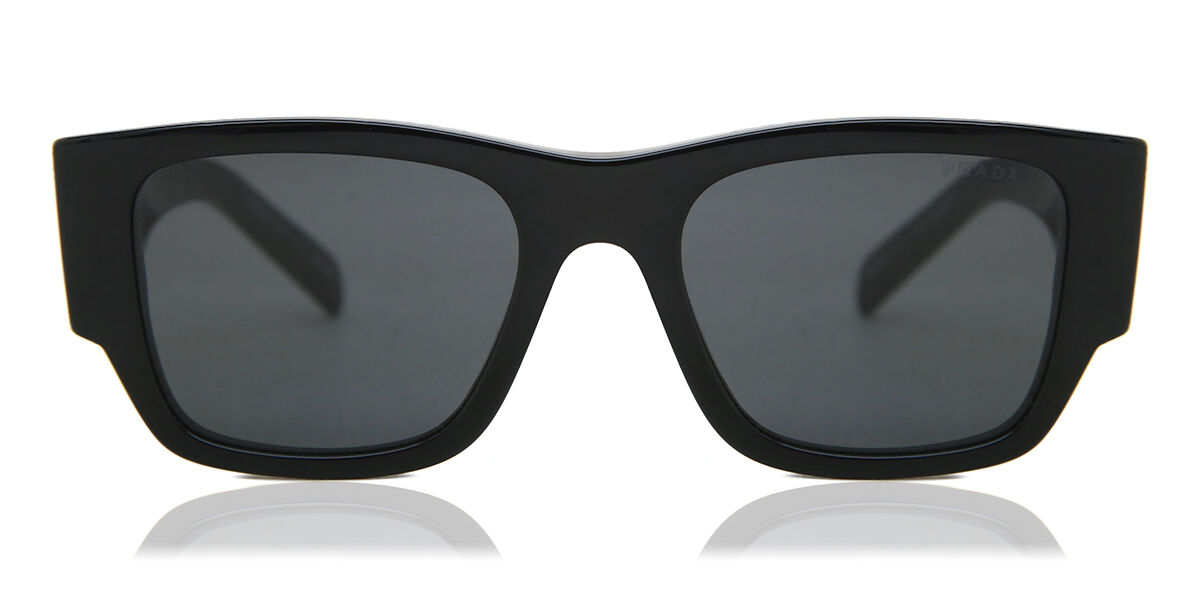 Prada PR 10ZS 1AB5S0 Square Black Sunglasses | SmartBuyGlasses US