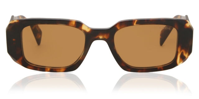 Prada PR 17WS Asian Fit VAU2Z1 Rectangle Honey Tortoise  display picture 1