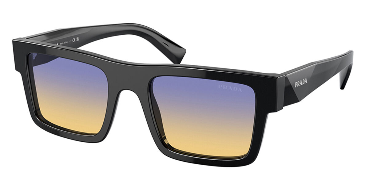 Prada PR 19WS 1AB06Z Square Black Sunglasses | SmartBuyGlasses US