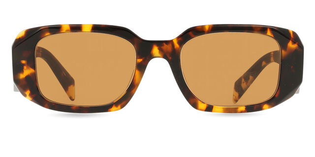Prada PR 17WSF Asian Fit VAU2Z1 Rectangle Honey Tortoise  display picture 3
