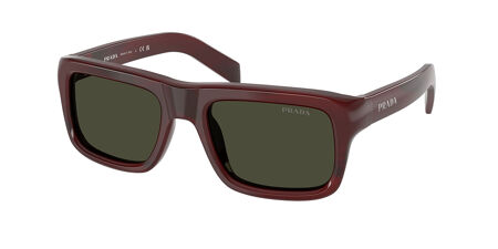 Prada Burgundy/Tinted Lens Women\'s Sunglasses Prada Sunglasses Unisex Burgundy PR16XSF-UAN3M1-59  main image 3