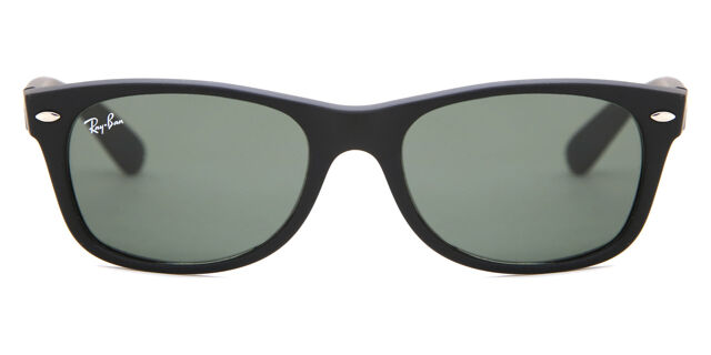 Ray-Ban RB2132 New Wayfarer 622 Square Matte Black Sunglasses 