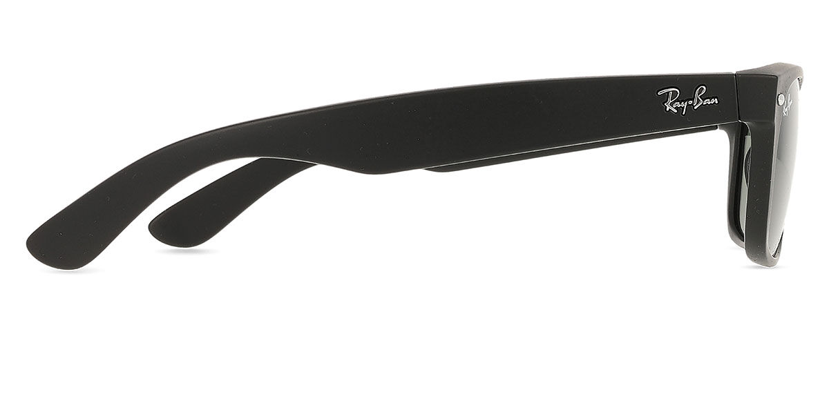 Ray-Ban RB2132 New Wayfarer 622 Square Matte Black Sunglasses