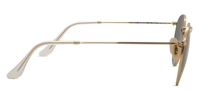 Ray-Ban RB3447 Round Metal 001 Round Arista Gold Sunglasses  display picture 1
