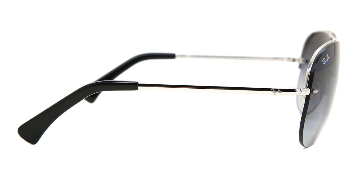 Ray-Ban RB3449 Highstreet 003/8G Aviator Silver Sunglasses
