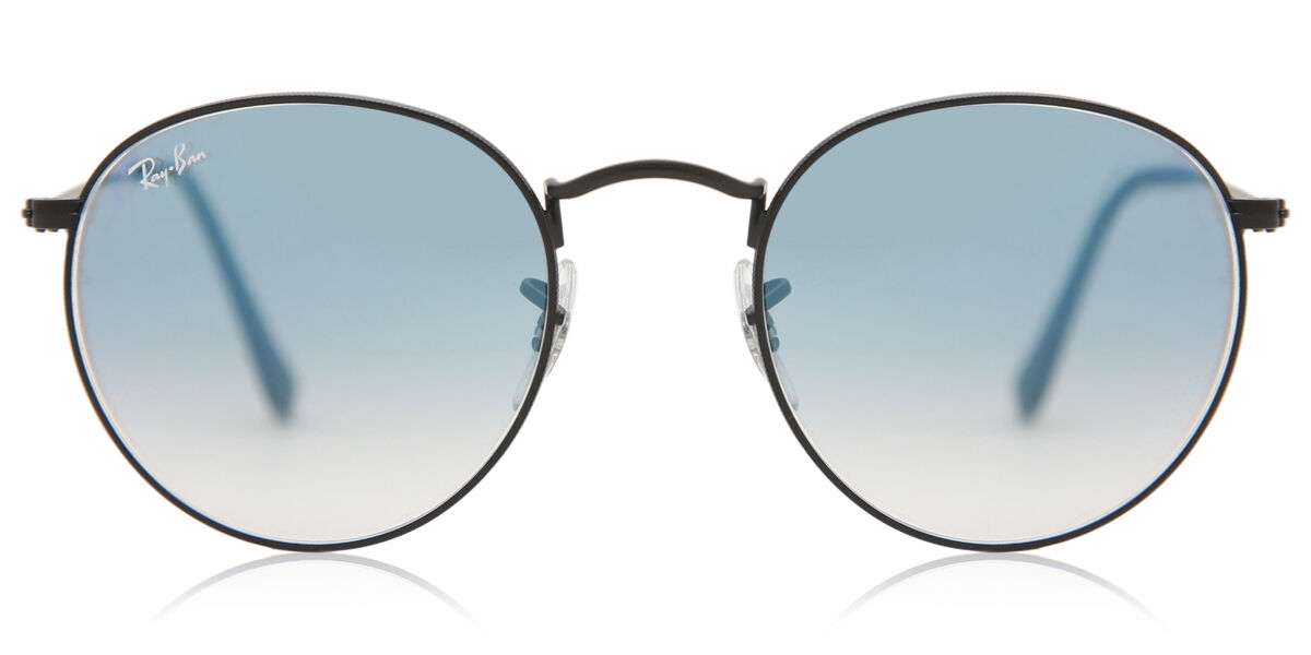 Ray-Ban RB3447 Round Metal 9196R5 Round Gold Sunglasses