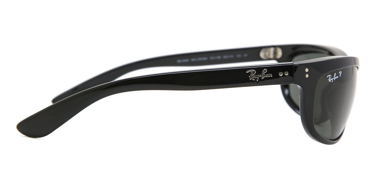 Ray-Ban RB4089 Balorama Polarized 601/58 Wraparound Black Ray-Ban RB4089 Balorama Polarized 601/58 Wraparound Black