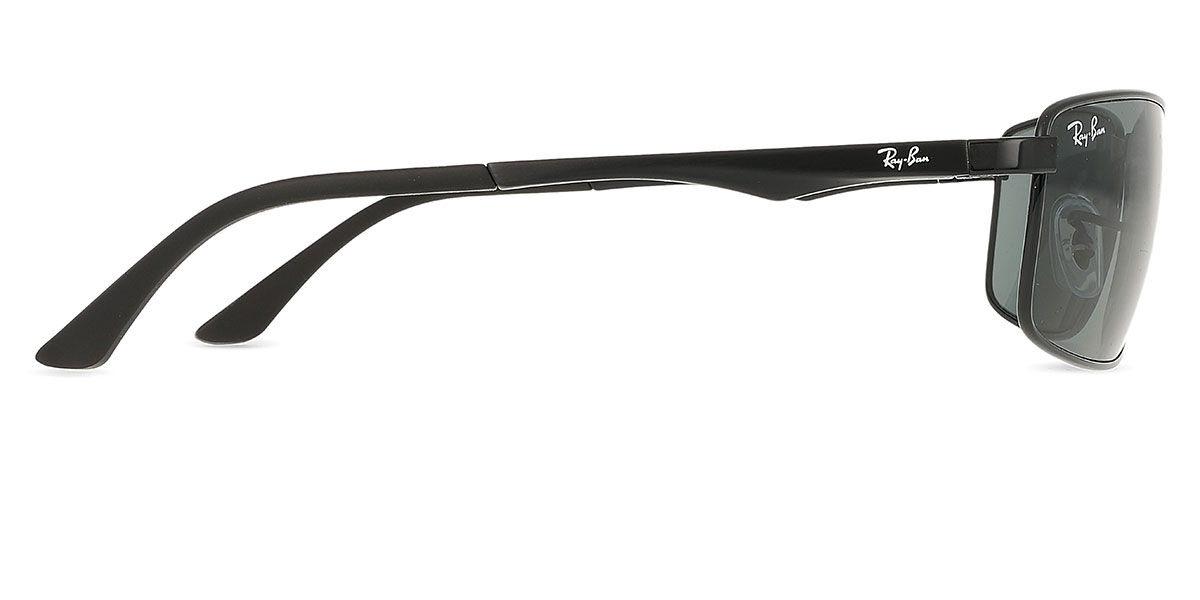 Ray-Ban RB3498 Active Lifestyle 002/71 Rectangle Black Sunglasses