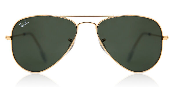 Ray-Ban RB3044 Aviator Small L0207 Aviator Arista Gold Sunglasses