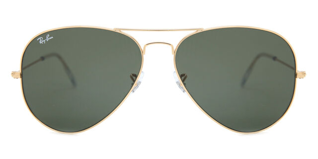 Ray-Ban RB3025 Aviator Large Metal L0205 Aviator Gold Sunglasses 