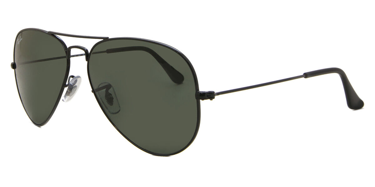 小物 Ray-Ban RB3025 Aviator Large l Ray-Ban RB3025 Aviator Large Metal L2823 Aviator Black Sunglasses
