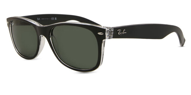Ray-Ban RB2132 New Wayfarer Color Mix 6052 Square Top Black  display picture 3