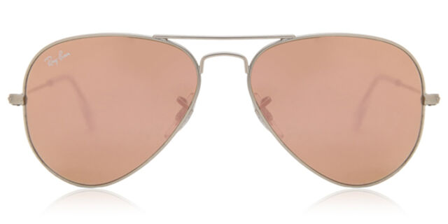 Ray-Ban Aviator Flash Lens Sunglasses AVIATOR FLASH LENSES Sunglasses in Gold and Green Flash  main image 2
