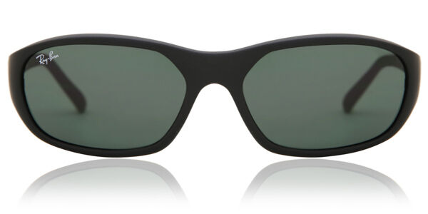 Ray-Ban RB2016 Daddy-O II W2578 Oval Rubber Black Sunglasses