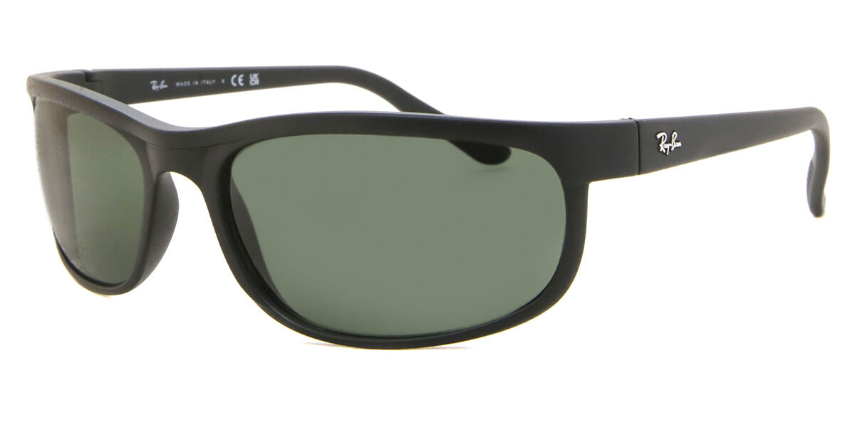 Ray-Ban RB2027 Predator 2 W1847 Wraparound Matte Black Sunglasses