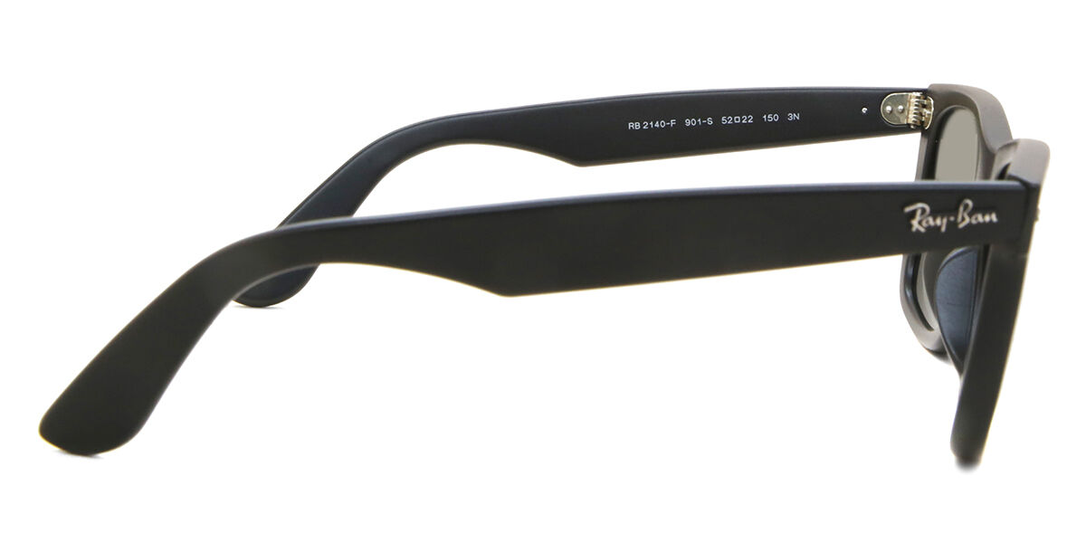 RAY-BAN  WAYFARER 人気モデル M Ray-Ban RB2140F Original Wayfarer Asian Fit 901S Square Matte