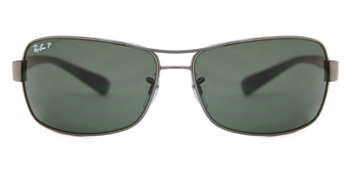 Ray-Ban RB3379 Active Lifestyle Polarized 004/58 Rectangle Grey