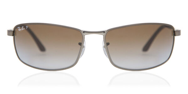Ray-Ban RB3379 Active Lifestyle Polarized 004/58 Rectangle Grey