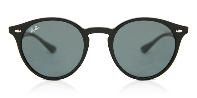 Ray-Ban RB2180 Highstreet 601/71 Oval Black Sunglasses 