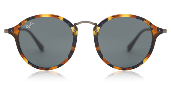 Ray-Ban　ROUND ICON　RB2447F 901/49-21 Ray-Ban Round Fleck Green Classic G-15 Unisex Sunglasses RB2447