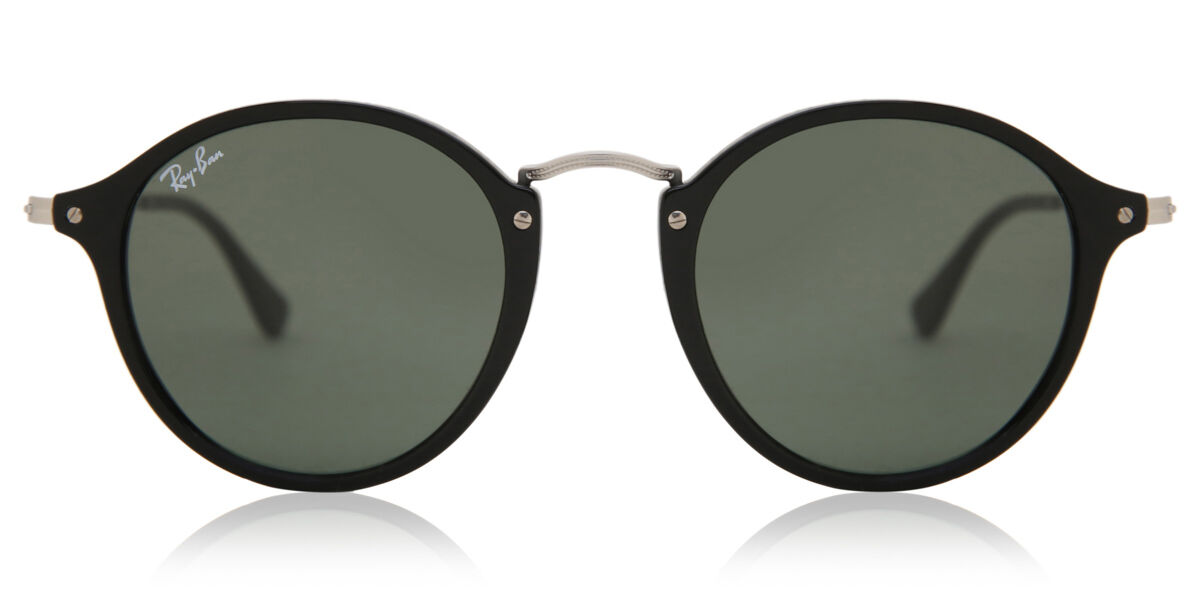 【極美品】Ray-Banレイバン RB2447 Round Fleck Ray-Ban RB2447 Round Fleck 901 Round Black Sunglasses